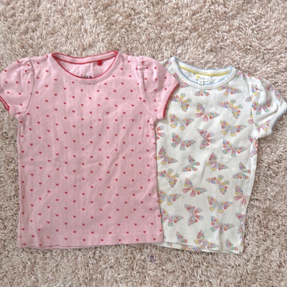 MINI BODEN POINTELLE TSHIRTS. PERFECT CONDITION !